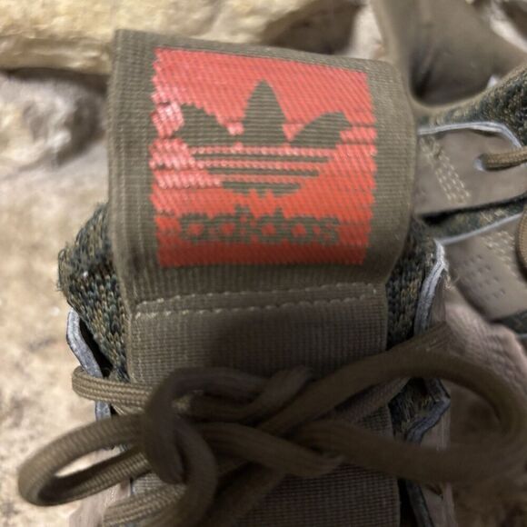 ADIDAS Prophere Woven Green Orange AQ0509 Sneakers Shoes M’s 5.5/W’s 7 - Picture 6 of 7